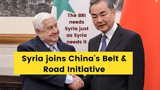 Syria joins China's Belt & Road Initiative