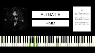 Ali Gatie - MMM (BEST PIANO TUTORIAL & COVER)