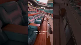 ⭐️ 72 Club at a glace - Living Room Boxes ⭐️ Hard Rock Stadium #hardrockstadium #miami #karolg #tour