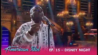 Michael J. Woodard: KILLS Disney Night With "Beauty and the Beast"! | American Idol 2018