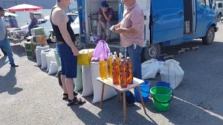 Птичий рынок г  Пятигорск  ч2.  Bird market of Pyatigorsk, part 2.