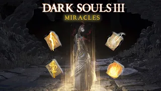 Dark Souls III - All Miracles | AbilityPreview