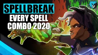 Every Spell Combo in Spellbreak - Updated Full Release 2020