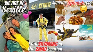 I did SKYDIVING in SPAIN at the same place as ZINDAGI na Milegi Dobara 😍🪂 #TravelWSar