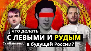 Что делать с левыми и Рудым в будущей России | Юнеман и Минархист