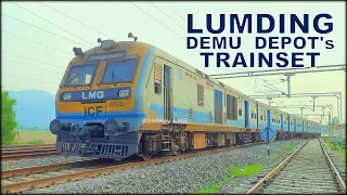 07675 Guwahati - Barpathar DEMU Special Train - Lumding (LMG) DEMU Depot's First Commercial Train