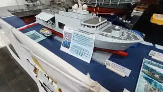 Intermodellbau Messe Dortmund 2024 (Halle 3) Die Ecke mit dm Kriegsmarine und Schiffs Modelle Part 1