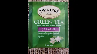 Tea Reviews - Twinings Green Tea Jasmine