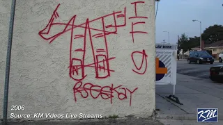 2006 Gang Graffiti in South Los Angeles and Compton