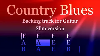 Country Blues, slim version, uptempo backing track for Guitar in E major, 188bpm. Enjoy!