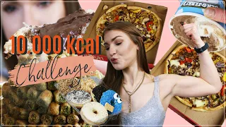 10.000 Kcal CHALLENGE 🔥 Fit Girl CHEATDAY | MrsSuperSophia