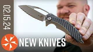 New Knives for the Week of February 15th, 2024 Just In at KnifeCenter.com