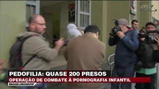 Polícia realiza operação contra pornografia infantil