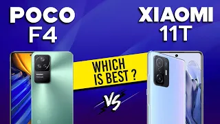 Poco F4 VS Xiaomi 11T