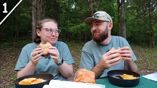 Camping in a MANSION! + The BEST Camping Meal We Have EVER Made