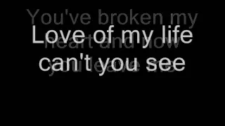 Queen - Love Of My Life (Lyrics)