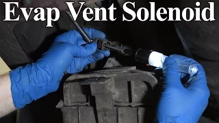 Symptoms and Diagnosis of a Bad Evap Vent Valve Solenoid - List of Codes Included