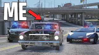 I Became A Getaway Driver with 1000HP Drag Car on GTA 5 RP