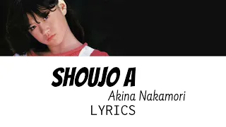 Akina Nakamori 中森明菜 - Shoujo A [少女A] Lyric Video [KAN/ROM/ENG]