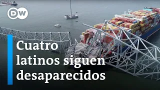 Investigación por el colapso del puente en Baltimore continúa