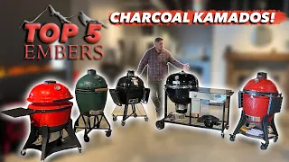 Top 5 Kamado Charcoal Grills (Kamado Joe vs Big Green Egg vs Primo vs Weber)