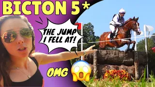 BICTON 5* | WE FOUND THE JUMP I FELL AT! || VLOG 47