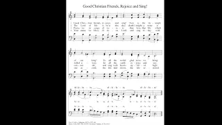 Good Christian Friends Rejoice and Sing ELW 385