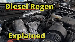 WARNING! Service Emissions System! Speed Locked Out! DPF Forced Regeneration 6.6 DURAMAX L5P