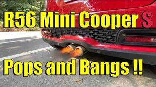 2013 Mini Cooper s (r56) Exhaust Start and "pops & Bangs...