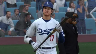 MLB The Show 24 Gameplay - Dodgers vs Mets Full 3 Inning Game