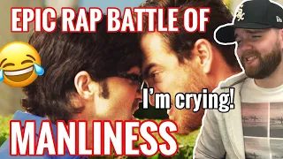 [Industry Ghostwriter] Reacts to: EPIC RAP BATTLE of MANLINESS- FUNNIEST VIDEO I'VE WATCHED!