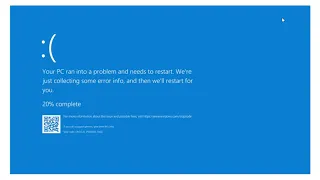 BSOD Blue Screen of Death while Installing Windows 10 What can I do Nov 12th 2020