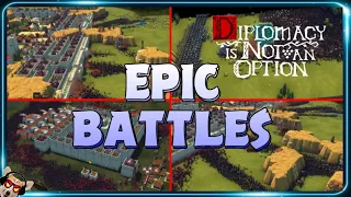 DIPLOMACY IS NOT AN OPTION | Epic Battles (4K)