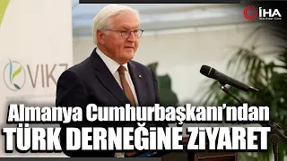 Almanya Cumhurbaşkanı Steinmeier Türk Derneğinin Yıl Dönümü Kutlamalarına Katıldı