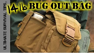 DIY - 14 lb Survival Bug Out Bag  / Get Home Bag - Bug Out Kit Basics