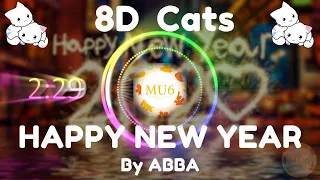 [8D Music] Cats Sing Happy New Year by ABBA