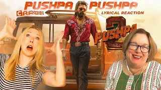 PUSHPA PUSHPA (Lyrical)-Pushpa 2 The Rule Reaction! Allu Arjun | Sukumar | Rashmika | Fahadh F!