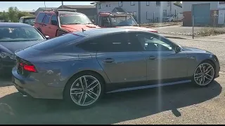 Audi S7 center and rear muffler delete