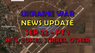 Ukraine War Update NEWS (20230922a): Pt 1 - Overnight & Other News