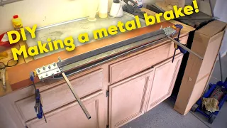 How to make a sheet metal brake with no welding