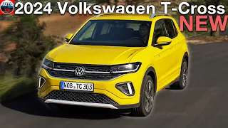 All NEW 2024 Volkswagen T-Cross - FIRST LOOK, interior, exterior