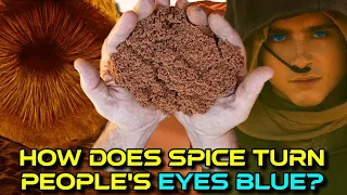 How Is Spice Made In Dune Universe? Why Is It Only Found In Arrakis? How It turns people's eyes blue