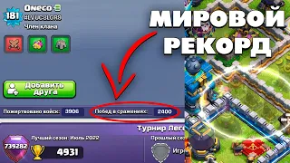 МОЙ СОКЛАН СТАЛ ТОП 1 МИРА ПО АТАКАМ В КЛЕШ ОФ КЛЕНС | КЛЕО CLASH OF CLANS