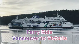 Vancouver to Victoria BC Ferry Ride 2023 #FerryRide #BCFerries #ManooCreations