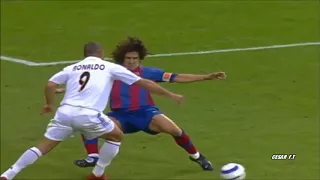 Duelo de Leyendas: Ronaldo vs Puyol ► Clásico Español 10/04/2005