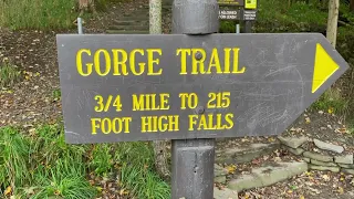 TAUGHANNOCK FALLS GORGE TRAIL HAS THE LARGEST WATERFALL EAST OF THE ROCKY MOUNTAINS!