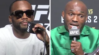 Kamaru Usman:  Leon Edwards did NOTHING when Jorge Masvidal Laid Hands on Him