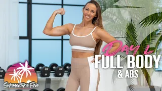 40 Minute Full Body & Abs Challenge Workout | STF 2023 - Day 4