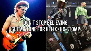 "Dont Stop Believing" Line 6 Helix Preset For Country Superstars Gabby Barrett & Cade Foehner