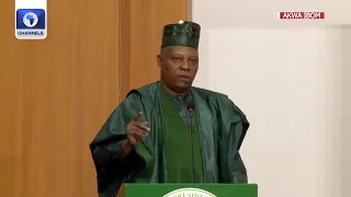 We’re Luckiest Amongst Nigerians, Let’s Make Nigeria Work, Shettima Tells Lawmakers